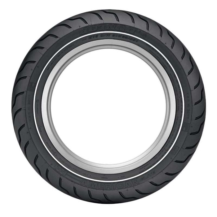 MU85B-16 Dunlop American Elite Slim White Wall Rear Tire
