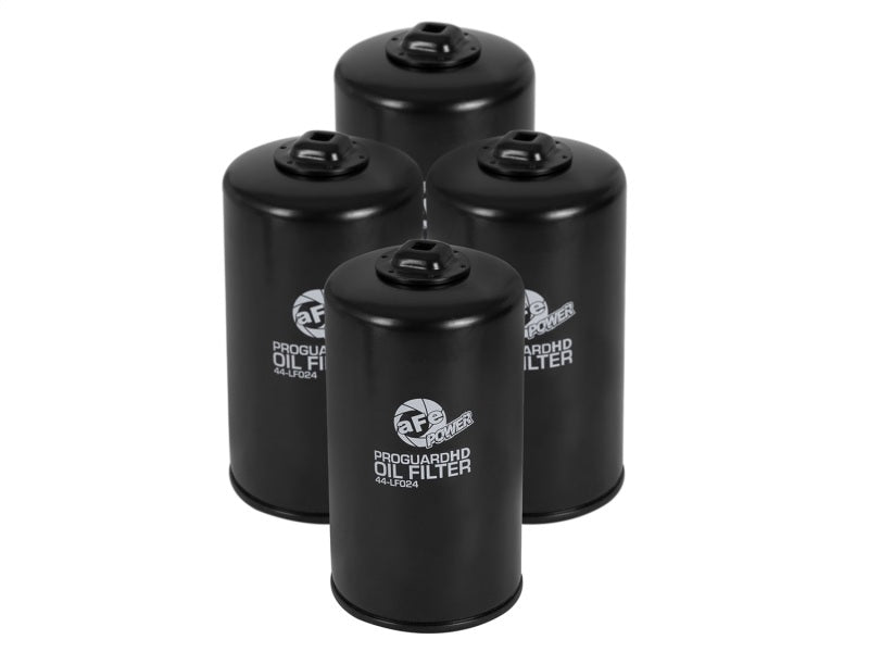 aFe Pro GUARD D2 Oil Filter 11-17 Ford Diesel Trucks V8 6.7L (td) (4 Pack) 44-LF024-MB