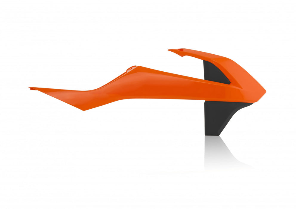 Acerbis Radiator Shrouds Orange/Black 2685965225