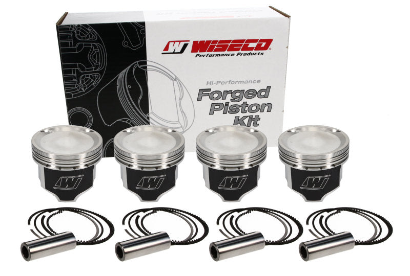 Wiseco Compatible with Nissan FJ20 90.0mm Bore .040 Oversized -16.7cc Dome Dish Piston Shelf Stock Kit K574M90