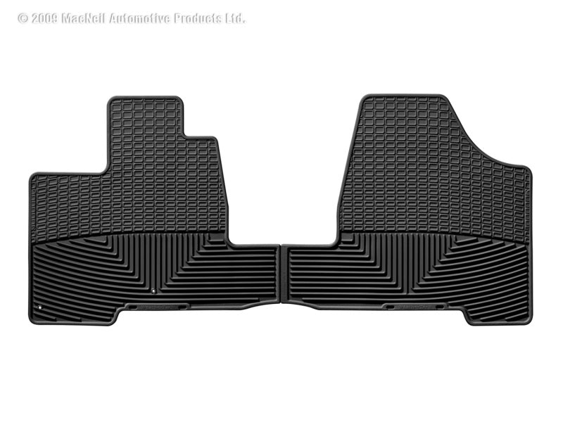 WeatherTech 04-10 Toyota Sienna Front Rubber Mats Black W41