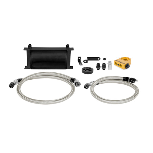 Mishimoto 08-14 Subaru WRX Thermostatic Oil Cooler Kit Black MMOC-WRX-08TBK