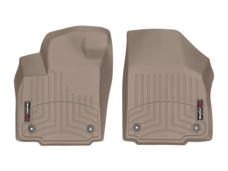 WeatherTech 2015+ Ford F-150 Regular Cab Front FloorLiner Tan 456981