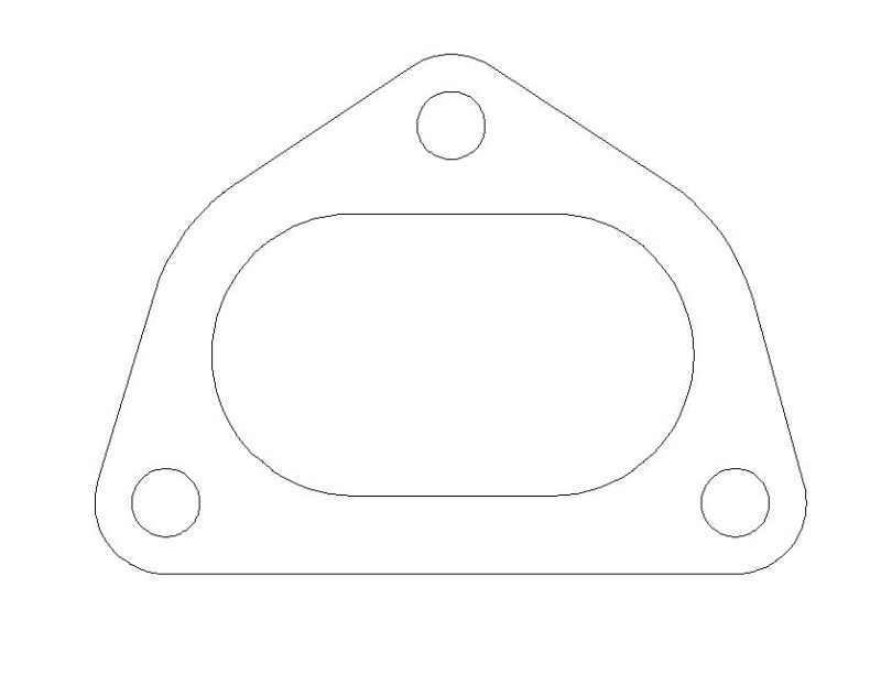 Cometic Ford/Coswroth BDA 3-Bolt .064 AM Exhaust Gasket C4354-064