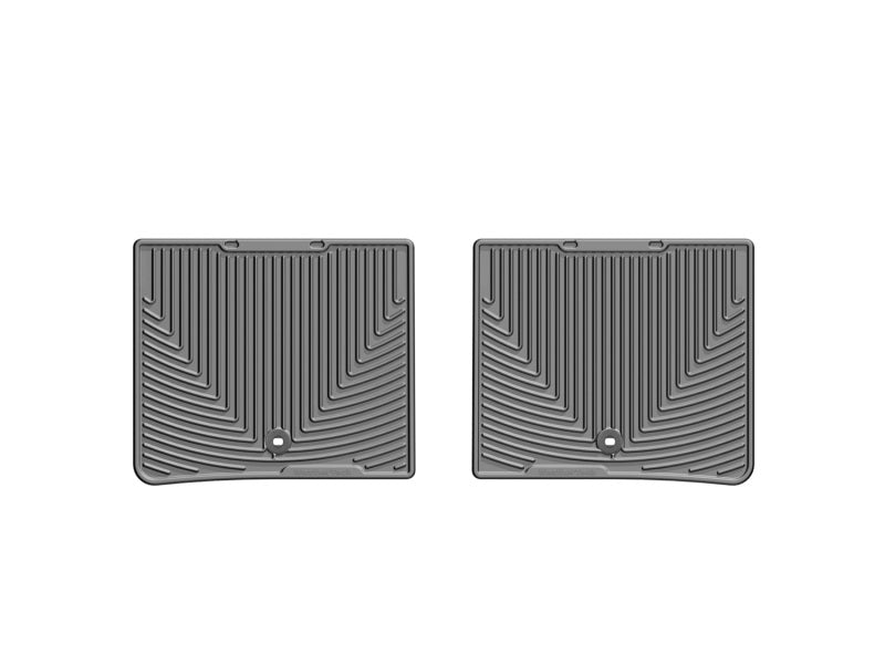 WeatherTech 13+ Lexus ES Rear Rubber Mats Grey W290GR