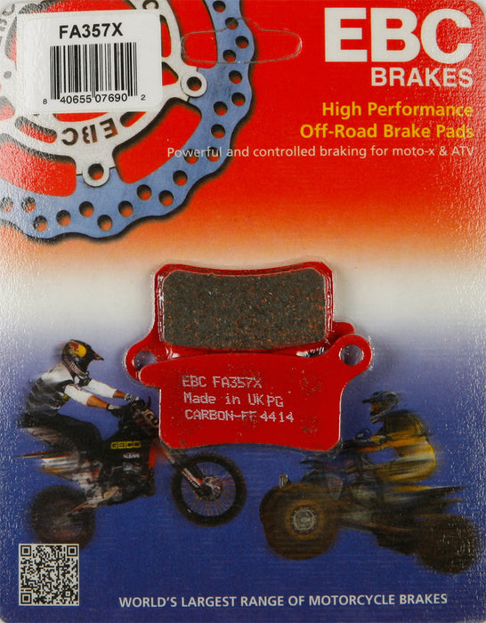 EBC Brakes FA357X Disc Brake Pad Set