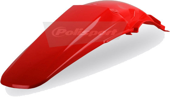 Polisport Rear Fender - Red, Color: Red 8560600009