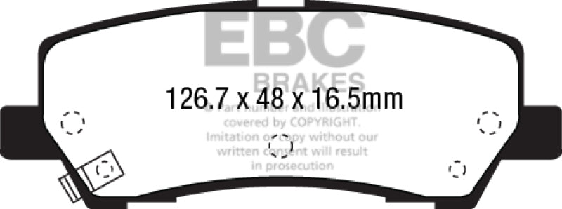 EBC brake Ultimax2 brake Pads UD1793