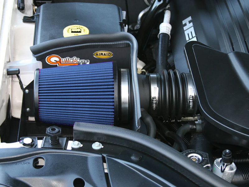 Airaid Cold Air Intake System By K&N: Increased Horsepower, Dry Synthetic Filter: Compatible With 2005-2010 Jeep (Grand Cherokee) Air- 313-170
