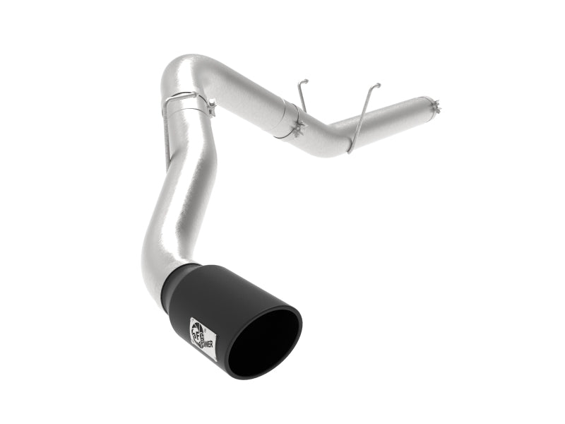 aFe Large Bore-HD 5in 409SS DPF-Back Exhaust System w/Black Tip 19-20 Ram Diesel Trucks L6-6.7L (td) 49-42075-B