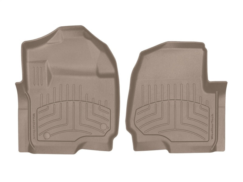 WeatherTech 12+ Ford F250/F350/F450/F550 Front FloorLiner HP Tan 454331IM