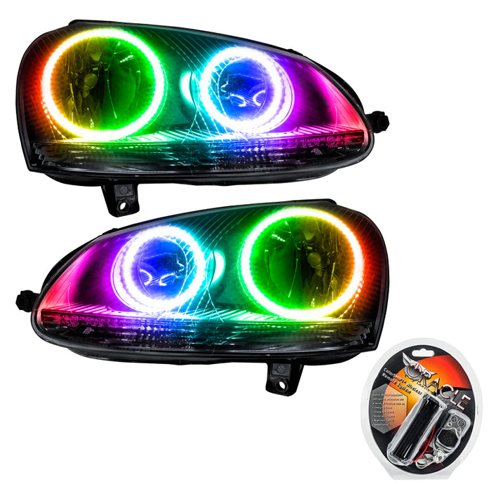 Oracle 06-10 Volkswagen Jetta SMD HL Chrome ColorSHIFT 7098-330