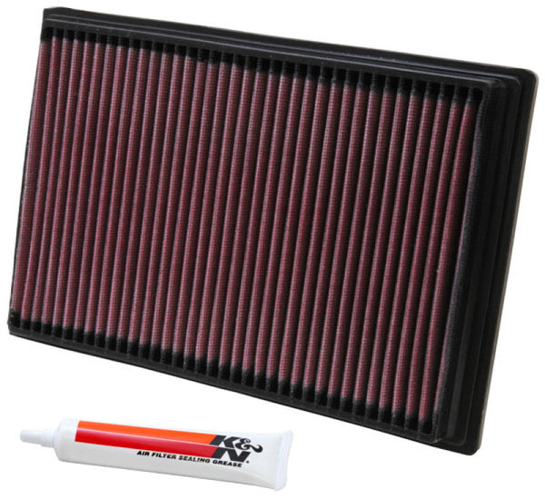 K&N Replacement Air Filter Panel 10.688in O/S Length x 7.125in O/S Width x 1.125in H 33-2649
