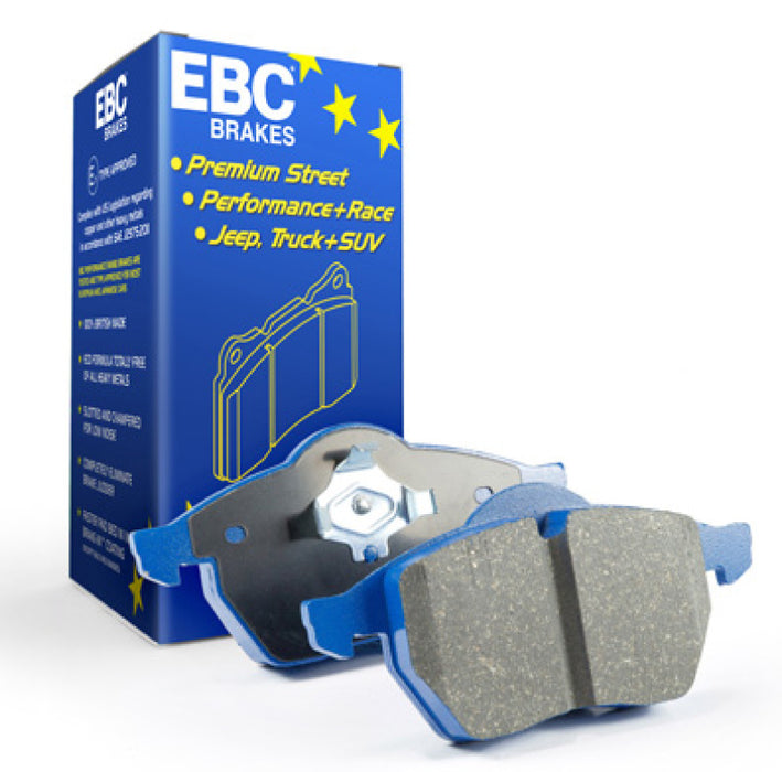 EBC 10-13 Audi A3 2.0T Bluestuff Rear Brake Pads DP52075NDX