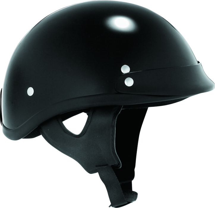 Skid Lids Traditional Helmet Black Large 646803