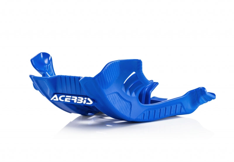 Acerbis Offroad Skid Plates Blue/White (), One Size 2780601006