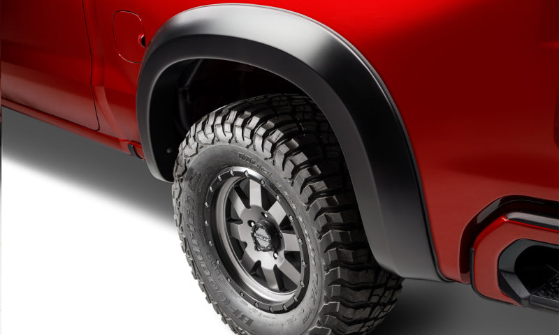 Bushwacker 19-21 Chevrolet Silverado 1500 Extend-A-Fender Style Flares 2pc 78.8in Bed Black 40152-02