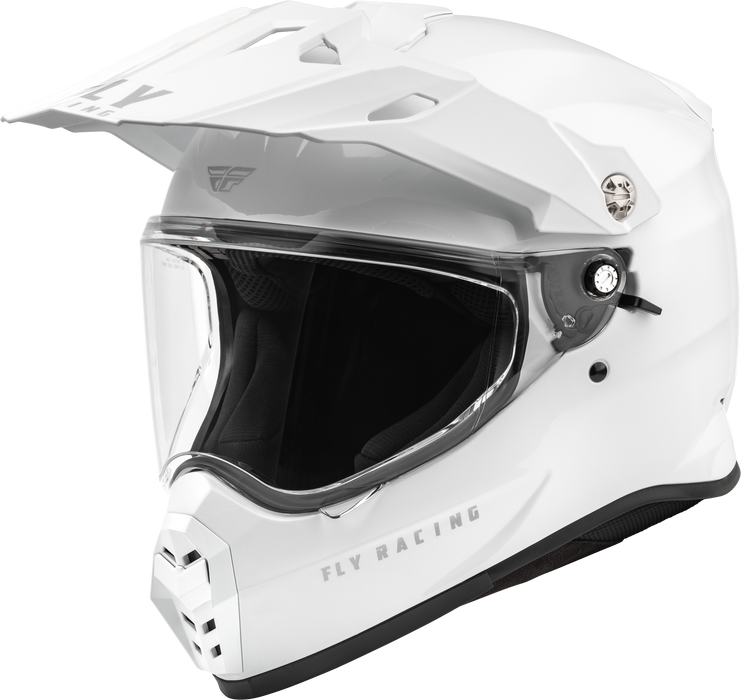 Fly Racing Trekker Helmet (White, X-Small)