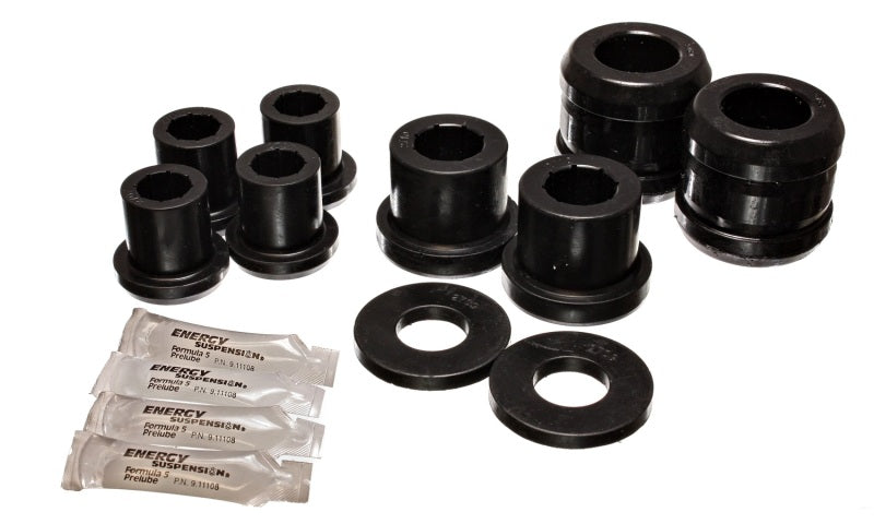 Energy Suspension 04-07 Mazda RX8 Black Front Control Arm Bushing Set 11.3107G