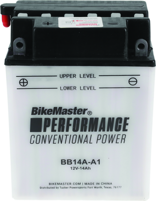 BikeMaster Performance Conventional Battery BB14A-A1