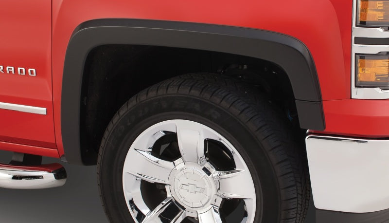 Bushwacker Front & Rear Black Oe Style Fender Flares For Silverado 40923-02