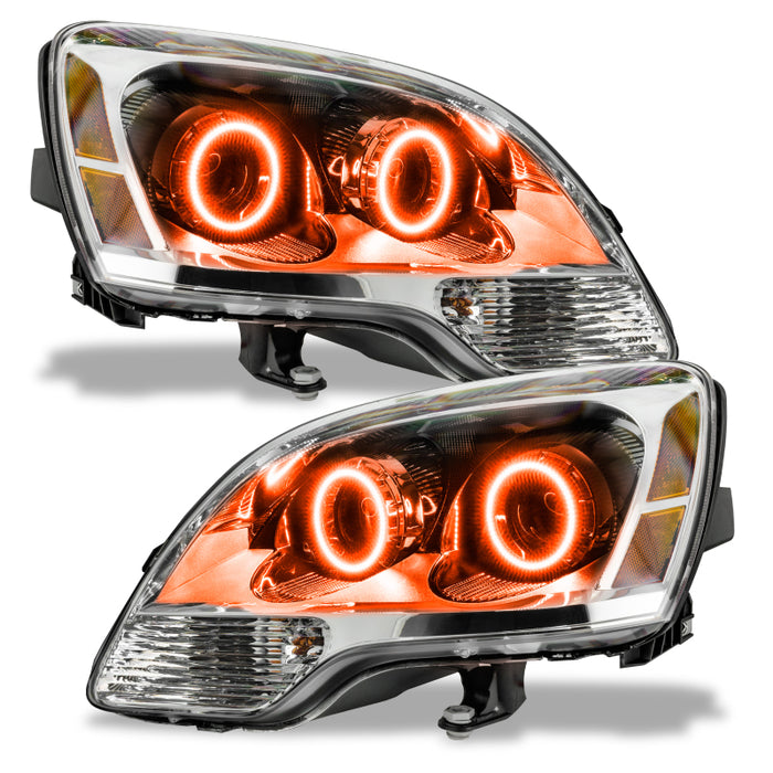 Oracle Lighting 08-12 GMC Acadia Non-HID Pre-Assembled LED Halo Headlights -Amber SEE WARRANTY 7732-005