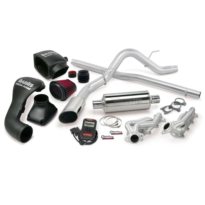 Banks Power 04-08 Ford 5.4L F-150 SCMB PowerPack System SS Single Exhaust w/ Chrome Tip 48531