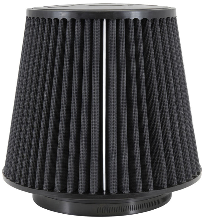 K&N Universal Clamp-On Air Intake Filter: High Performance, Premium, Replacement Air Filter: Flange Diameter: 6 In, Filter Height: 7.5 In, Flange Length: 1.125 In, Shape: Round Tapered, Ru-5177Hbk RU-5177HBK