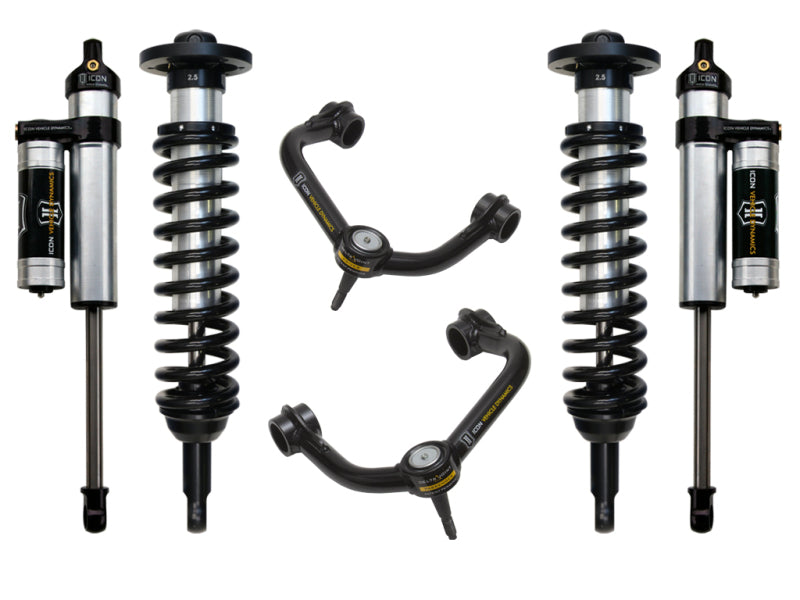 Icon 2004-2008 Ford F150 2Wd 0-2.63" Lift Stage 3 Suspension System With Tubular Uca K93032T