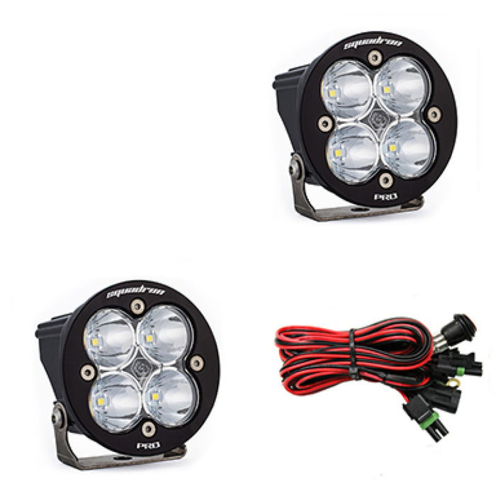 Baja Designs Squadron R Pro Spot LED Light Pods Clear 597801