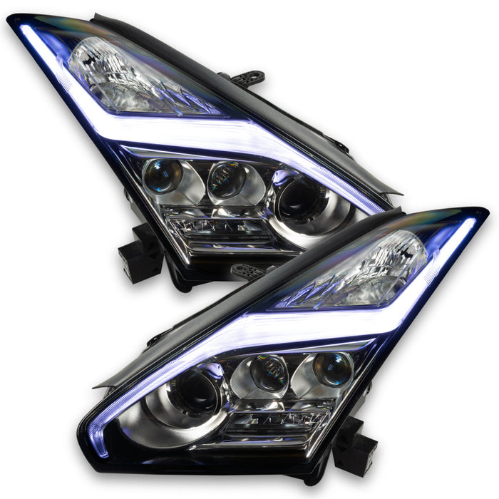 Oracle Lighting 2015-2021 Fit Nissan Gt-R Colorshift® Rgb+W "Lightning Bolt" Headlight Drl Upgrade Kit Mpn: 1283-333