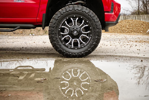 Rough Country 93 Series Wheel One-Piece Matte Black 20X10 8X17018Mm 93201011