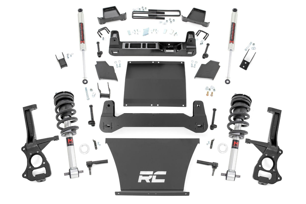 Rough Country 6 Inch Lift Kit M1 Struts/M1 Fits Chevy Silverado 1500 (19-23) 21740