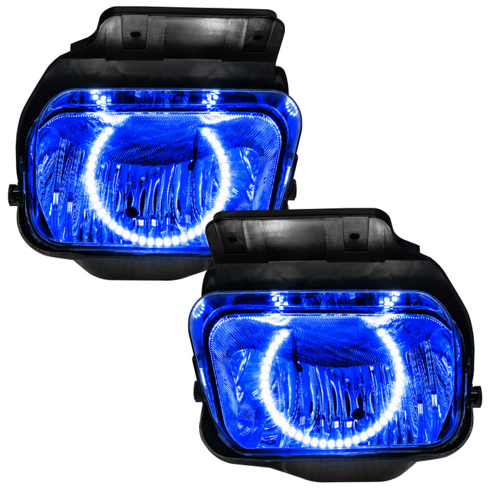 Oracle Lighting 03-06 Chevrolet Silverado Pre-Assembled LED Halo Fog Lights -Blue SEE WARRANTY 8900-002