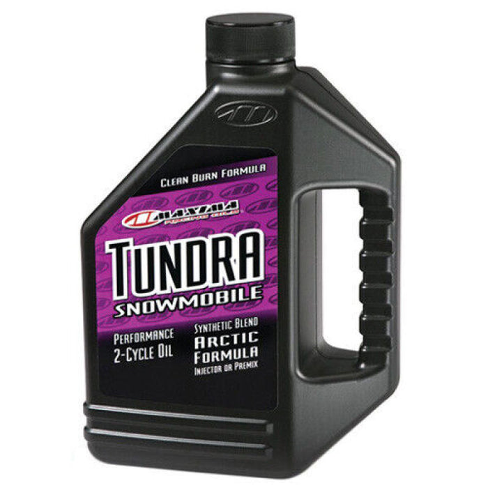 Maxima Tundra Snowmobile 2-Stroke Premix/Injector Oil 1 Gallon Bottle 249128