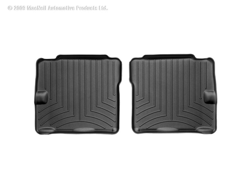 WeatherTech 04+ Chrysler Pacifica Rear FloorLiner Black 440942