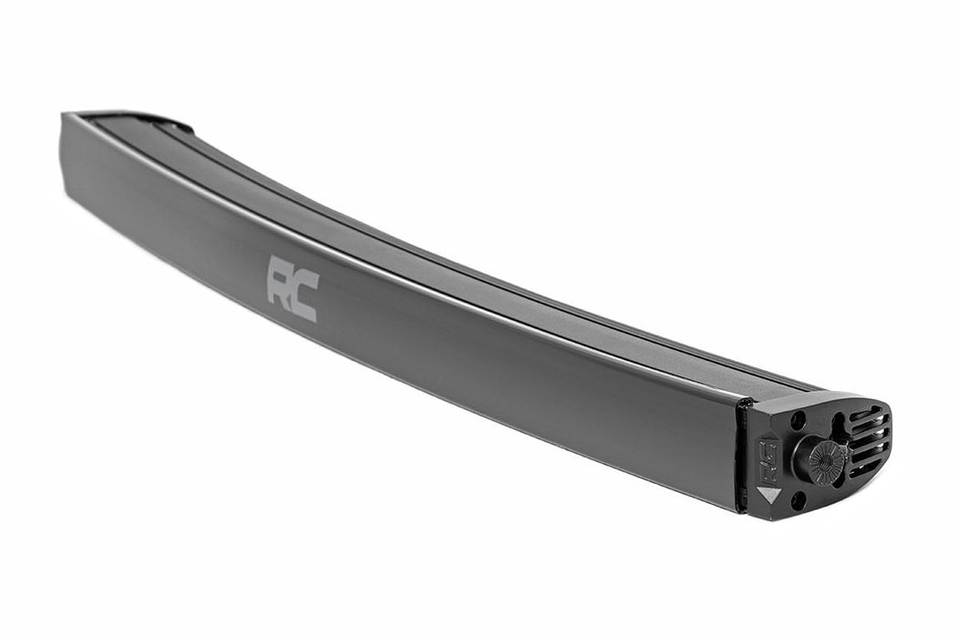 Rough Country Black Series Led 30 Inch Light Curved Single Row White Drl 72730BLDRL