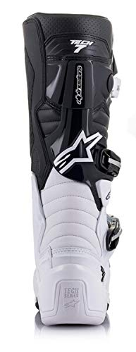 Alpinestars 2012014-21-8 Unisex-Adult Tech 7 Boots White/Black Sz 08 (Multi, one_size)