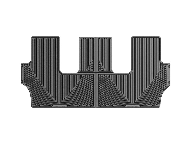 WeatherTech 11+ Honda Odyssey Rear Rubber Mats Black W213