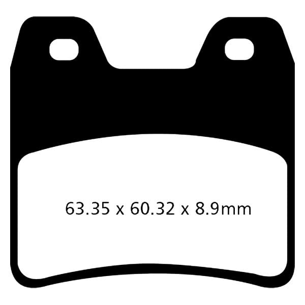 EBC Brakes FA348HH Disc Brake Pad Set