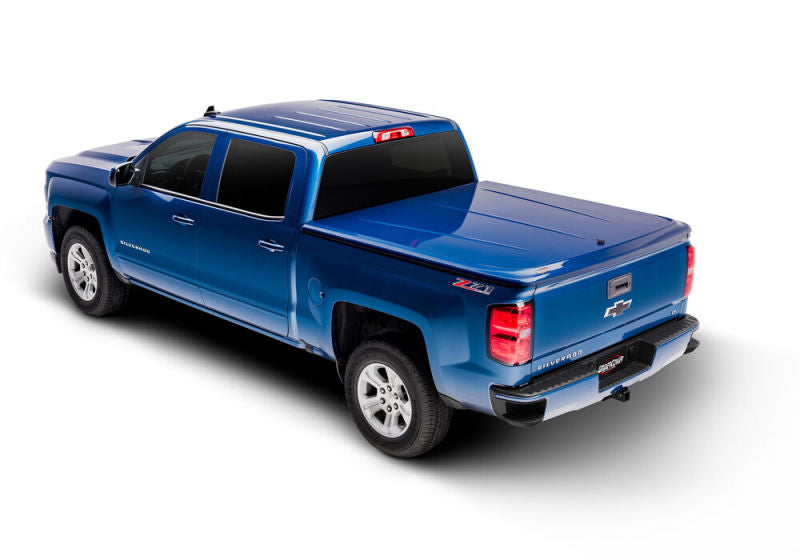 UnderCover 13-14 Ford F-150 5.5ft Lux Bed Cover Blue Jeans UC2146L-N1