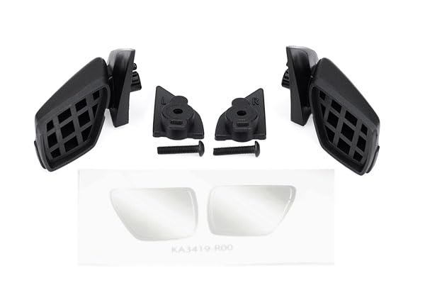 Traxxas 10143 - L&R Side Mirrors w/Mounts & Screws