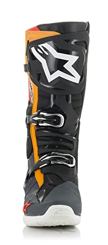 Alpinestars Tech 10 Boots (Black/Gray/Orange, numeric_13)