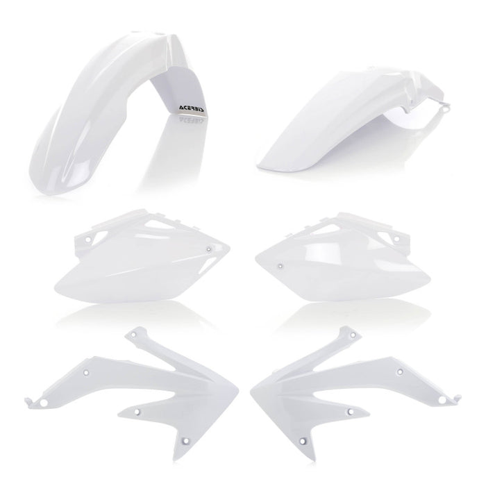 Acerbis Plastic Kit, White Fits Crf450 07-08 2082050002
