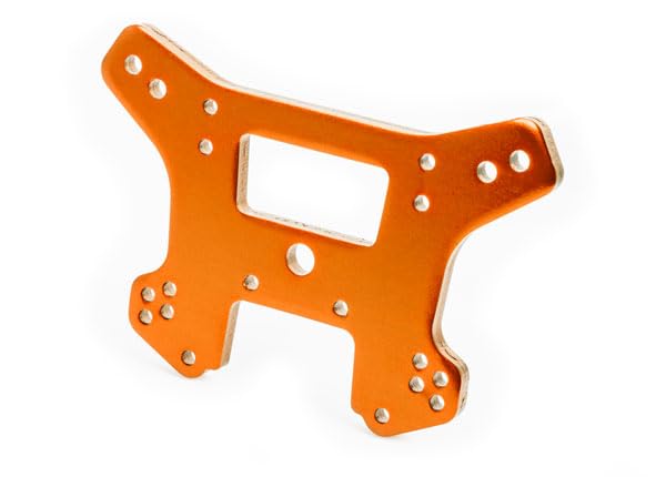 Traxxas 9539T - Front Aluminum Shock Tower Orange