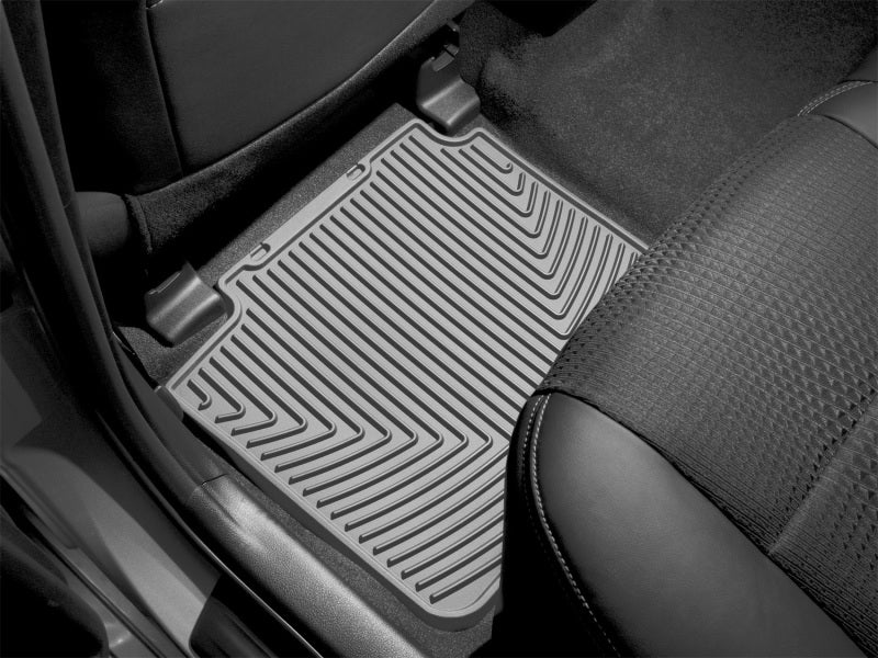 WeatherTech 06+ Lincoln MKZ Rear Rubber Mats Grey W256GR