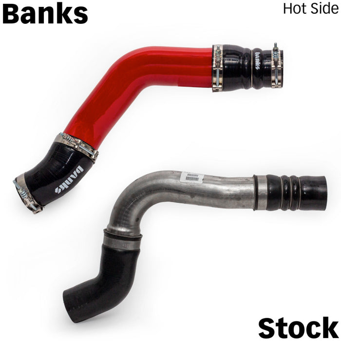 Banks Power 19-21 Ram 2500/3500 6.7L Cummins Boost Tube Upgrade Kit Red 26006-PC