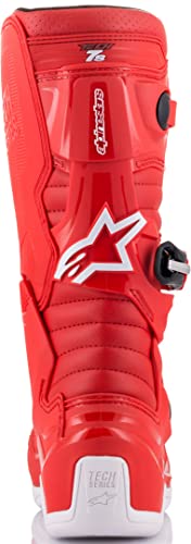 Alpinestars Tech 7S Boots Red (Size 5) (2015017-30-5)