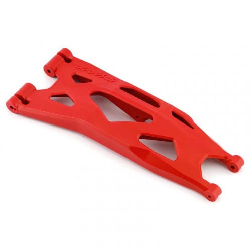 Traxxas 7894R Red Suspension Arms Lower (Left) (2): X-Maxx WideMaxx Kit