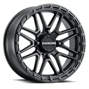 Raceline A11B-22756-00 A11 Krank XL Wheel - 22x7-3.5 + 3.5 Offset - 4/156 - Satin Black